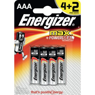 Energizer Max AAA 6 ks 243041