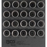 BGS Technic BGS 109558 Nástrčné hlavice 17 mm pro bezpečnostní šrouby kol Opel/Vauxhall (typ C) (Sada 20 dílů) – Zbozi.Blesk.cz