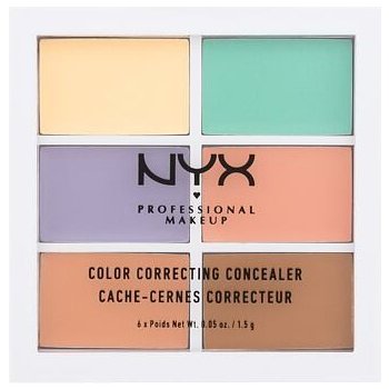NYX Professional Makeup Color Correcting Concealer paletka 1,5 g od 272 Kč  - Heureka.cz