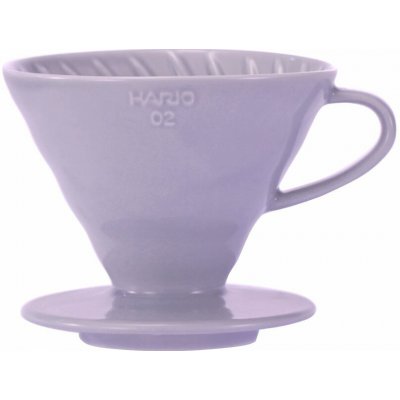 Hario keramický dripper V60-02 Fialová – Hledejceny.cz