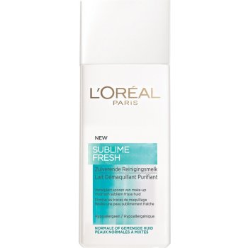 L'Oréal Sublime Fresh Svěží čistící péče odličovací pleťové mléko 200 ml