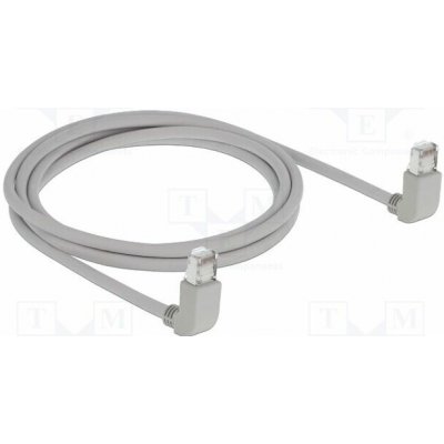 Delock 83512 Patch SF/UTP Kat: 5e Cu 2m šedý – Zboží Živě
