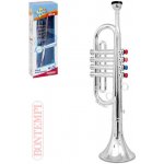 BONTEMPI Trumpeta dětská stříbrná 4 klapky – Hledejceny.cz