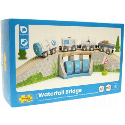 Bigjigs Rail Most s vodopádem – Zboží Dáma