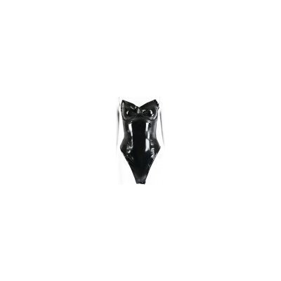 Bdsm-Bondage-Shop Sexy PVC lack korzetové body s kosticemi 2163 Černá – Zboží Mobilmania
