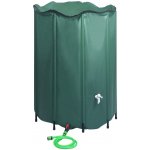 Greatstore Skládací nádrž na dešťovou vodu s kohoutkem 1500 l – HobbyKompas.cz