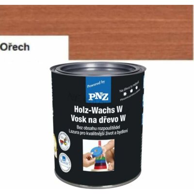 PNZ Vosk na dřevo W 0,75 l ořech