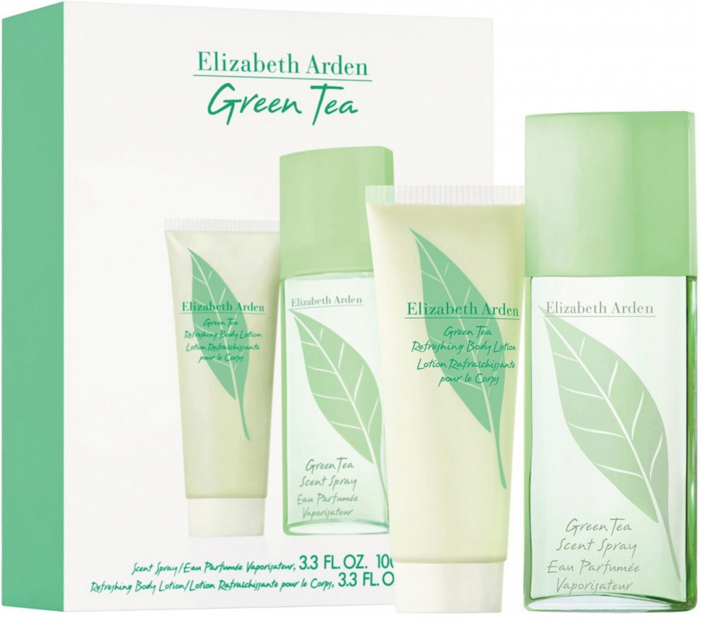 Elizabeth Arden Green Tea Woman EDP 100 ml + tělové mléko 100 ml dárková sada