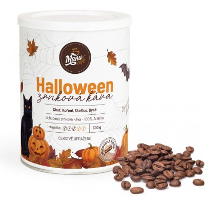 ManuCafe Halloween dárková dóza zrnková 0,3 kg – Hledejceny.cz