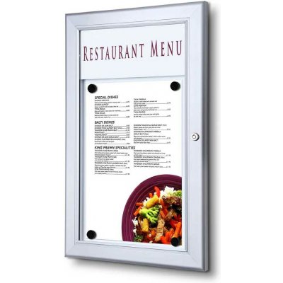 A-Z Reklama CZ Menu Board SCZ venkovní vitrína pro prospekty 1 x A4 – Zboží Dáma