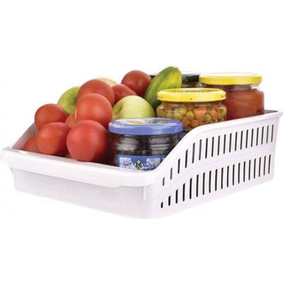 Orion Organizér do ledniceADEL plochý bílý 26x30x10cm – Sleviste.cz