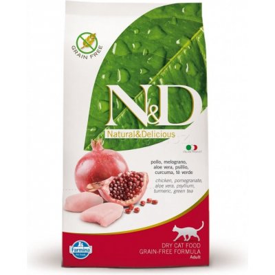 N&D GF cat Chicken & Pomegranate 1,5 kg – Hledejceny.cz