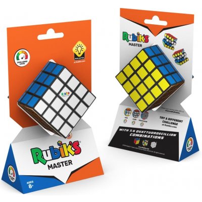 TM Toys Rubikova kostka hlavolam 4x4x4 plast 6,5x6,5x6,5cm v krabičce 12x21x7cm – Zboží Mobilmania