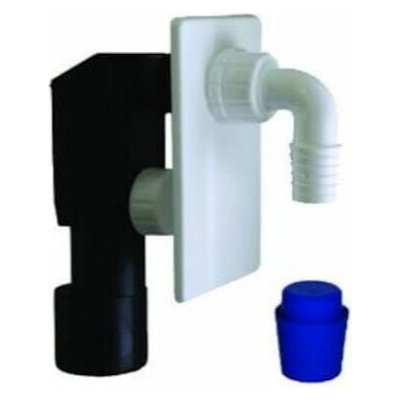 MULTI sifon pračkový podomítkový Bílý E400B – Zboží Dáma