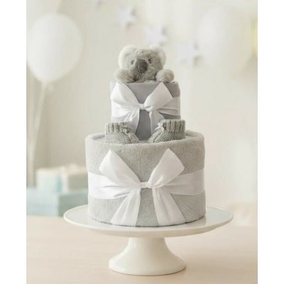 Brumlík dvoupatrový plenkový dort Koala – Zboží Dáma