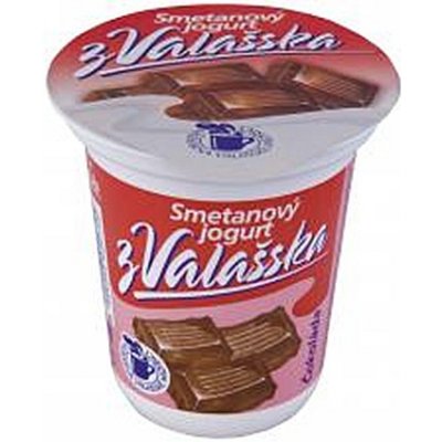 Mlékárna Valašské Meziříčí Smetanový jogurt z Valašska čokoláda 150 g – Hledejceny.cz