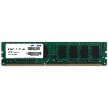 Patriot Signature Line DDR3 2GB 1333MHz CL9 PSD32G133381