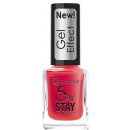 Dermacol lak na nehty s gelovým efektem 5 Day Stay 28 Moulin Rouge 12 ml