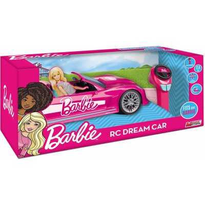 Barbie Dream Car 2,4 GHz + Chic Doll zrzavé vlasy – Zbozi.Blesk.cz