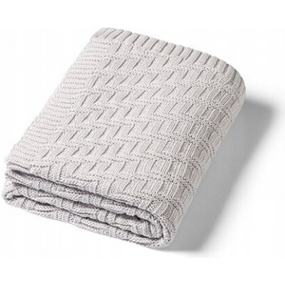 BabyOno Bavlněná pletená deka ŠEDÁ – Sleviste.cz