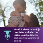 Philips Avent Natural Response transparentní s ventilem AirFree 260 ml – Hledejceny.cz