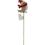 Maják Zápich 26x7cm ptáček vánoční dřevo – Hledejceny.cz
