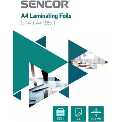 SENCOR SLA FA4B150 fólie A4 150mic 100ks 45007724