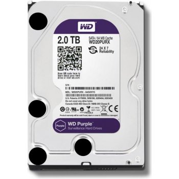 WD Purple 2TB, WD20PURZ