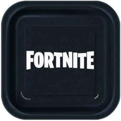 Papírové talíře FORTNITE 17 cm UNIQUE