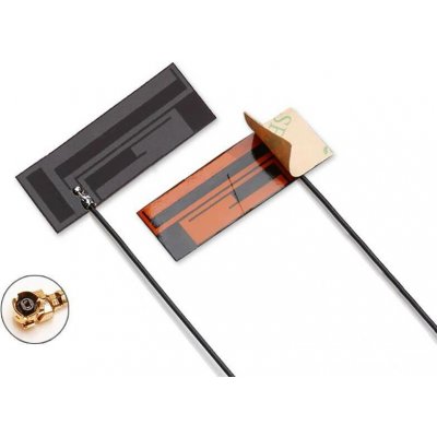 LaskaKit GSM/GPRS LTE 40x15mm anténa 5dB U.FL IPEX1 konektor – Zboží Dáma