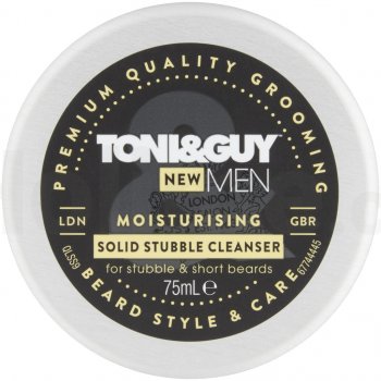 Toni&Guy Čisticí tuhý krém na krátké vousy (Moisturising Solid Stubble Cleanser) 75 ml
