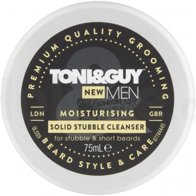 Toni&Guy Čisticí tuhý krém na krátké vousy (Moisturising Solid Stubble Cleanser) 75 ml – Zboží Mobilmania
