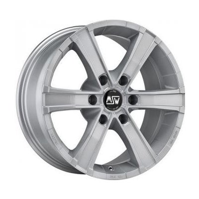 MSW sahara 6 full 8x17 6x114,3 ET30 silver | Zboží Auto