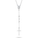 Brilio Silver Originální stříbrný náhrdelník NCL110W – Zboží Dáma