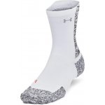 Under Armour ponožky UA AD Run Cushion 1pk Mid-WHT 1376076-101 – Zboží Mobilmania