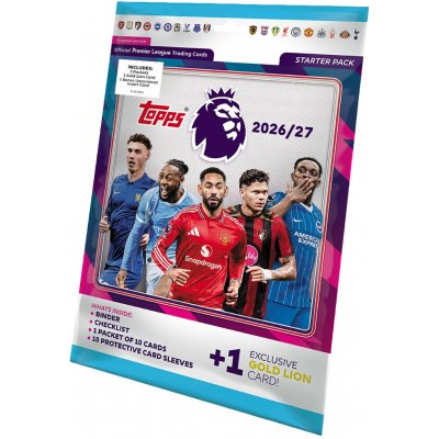Topps Premier League 2026/27 STARTER PACK – Hledejceny.cz
