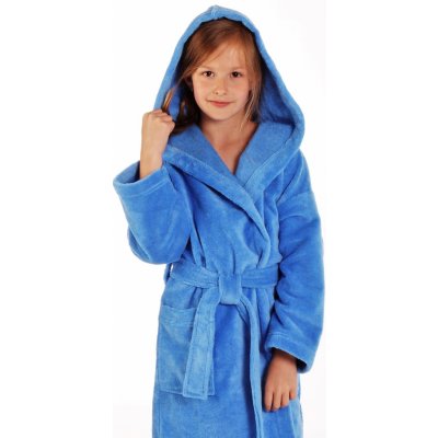 Vestis dětský župan Tampa s kapucí 9159 nebesky modrá – Sleviste.cz
