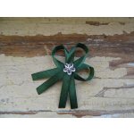 Svatební vývazek - zelená tmavá 128 – Hledejceny.cz