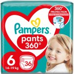 Pampers pants 6 36 ks – Sleviste.cz