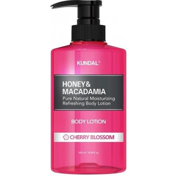 Kundal Honey&Macadamia Body Lotion Cherry Blossom vyživující tělové mléko 500 ml