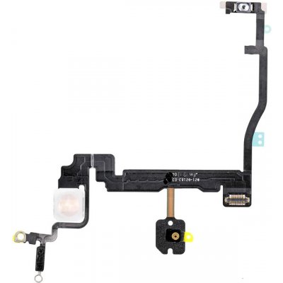 iPhone 11 Pro Max - Power Button Flex s bleskem a horním mikrofónem – Hledejceny.cz