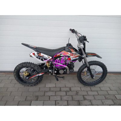 KXD dirtbike pitbike 125ccm 607 17/14 - červená – Zbozi.Blesk.cz