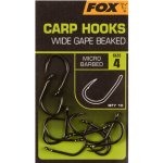 Fox Carp Hooks Wide Gape Beaked vel.2 10 ks – Zboží Mobilmania