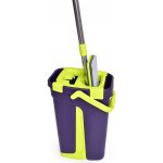 Dedra 2v1 prací a ždímací dvoukomorový mop Platformer se ždímačkou a integrovaným kartáčem na odstranění nečistot – HobbyKompas.cz