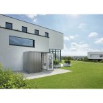 Biohort Skříň na nářadí 230 large quartz šedá metalíza – Zboží Mobilmania