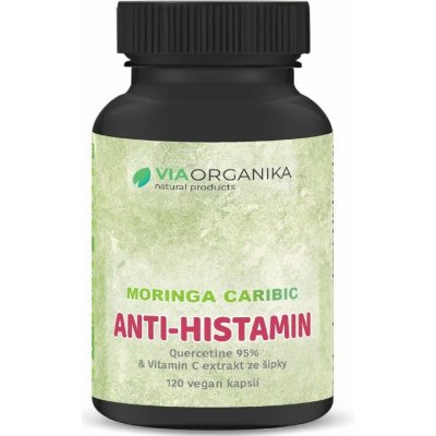 Via Organika Moringa caribic ANTI-HISTAMIN 120 kapslí – Hledejceny.cz