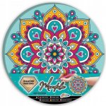 Grafix Diamantový obrázek Mandala tyrkysová 30 cm na plátně – Hledejceny.cz