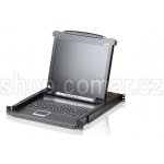 Aten CL-1000MA KVM Console LCD 17`` + keyboard + touchpad 19`` 1U – Hledejceny.cz