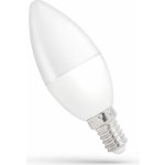 SPECTRUMLED LED žárovka CANDLE C37 E-14 230V 4W Studená bílá – Zboží Mobilmania