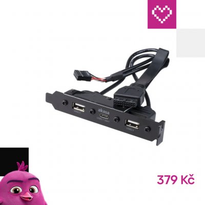 Akasa AK-CBUB53-40BK – Zboží Mobilmania